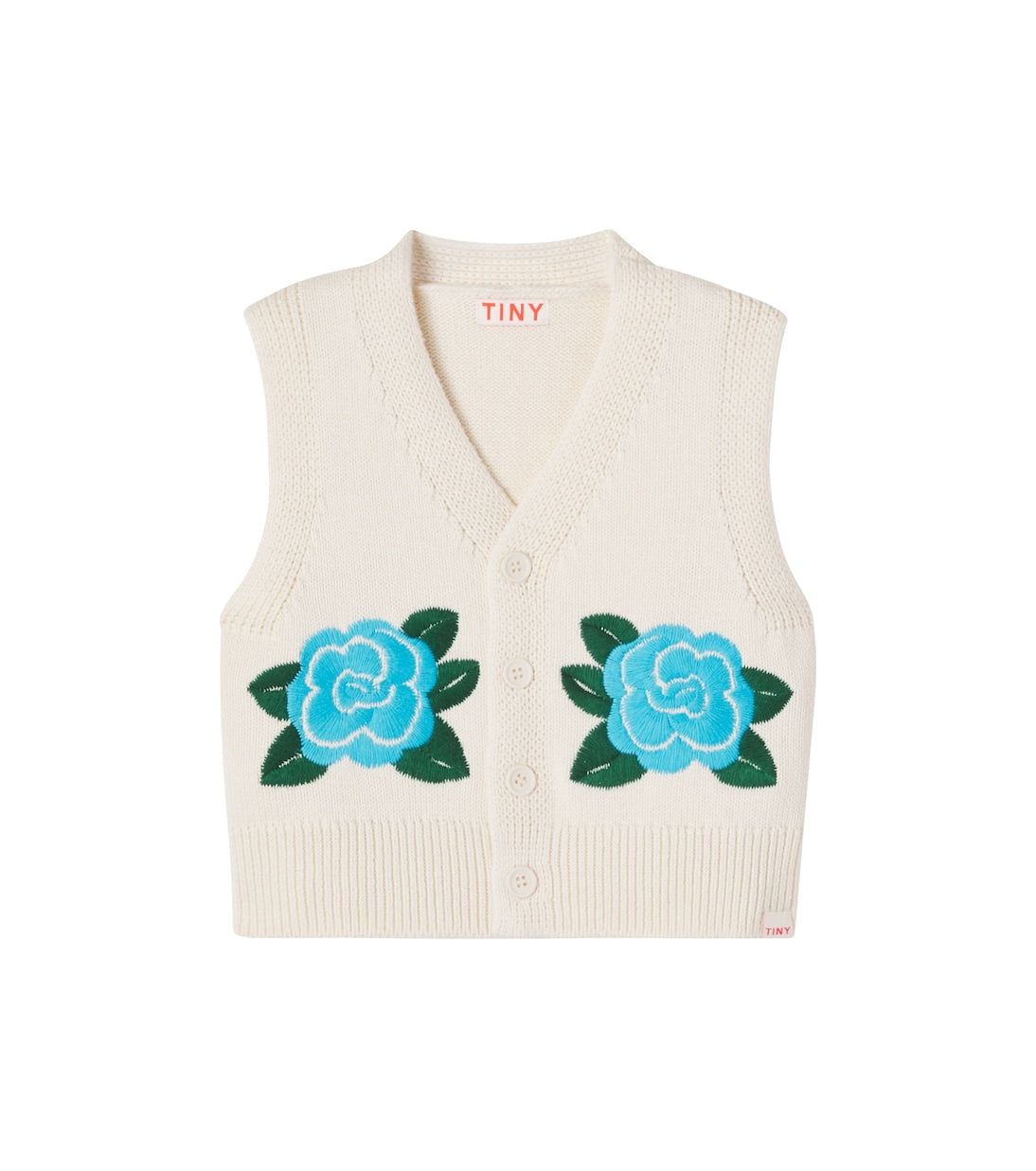 Tinycottons - Floral cotton vest