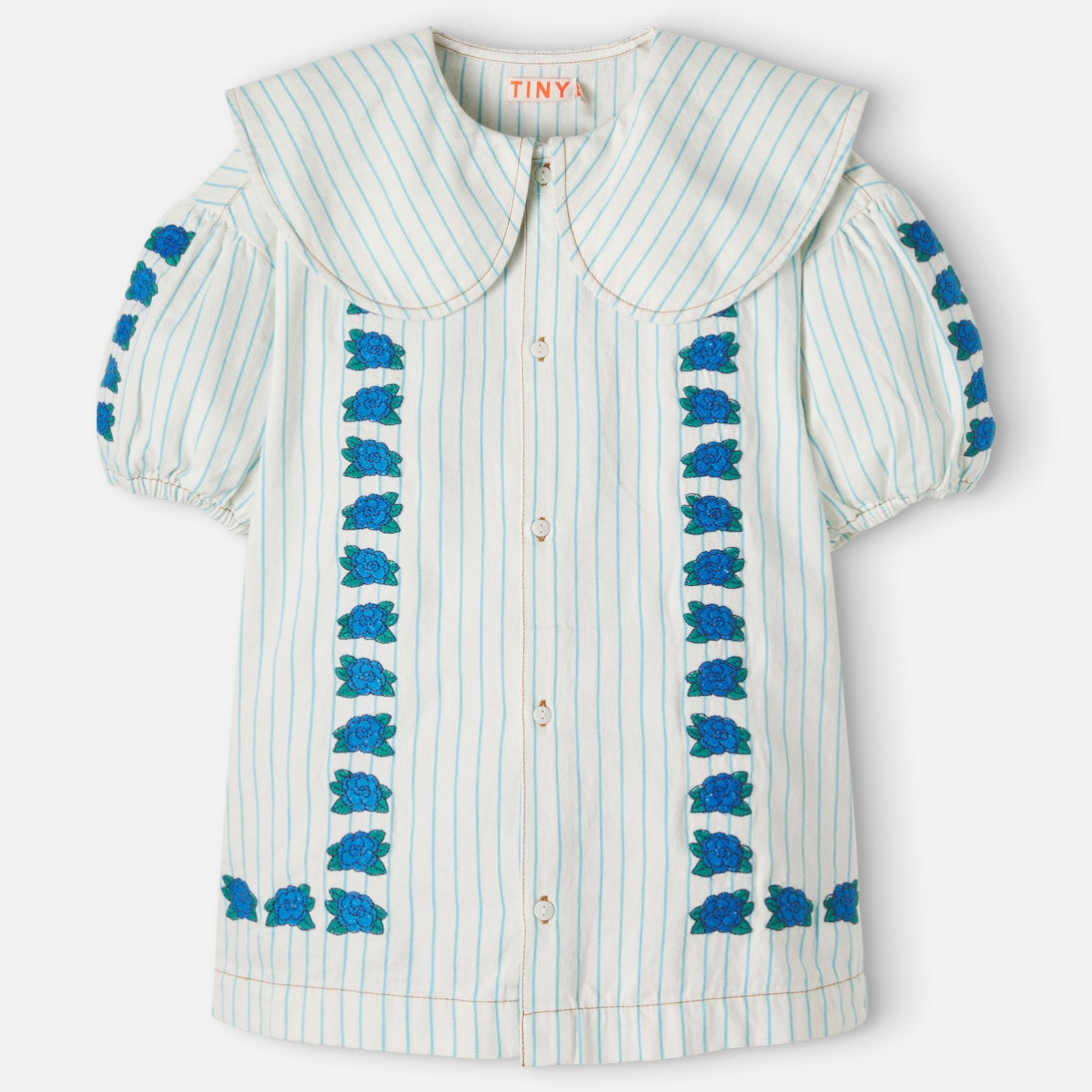 Tinycottons - Blue Flowers cotton dress