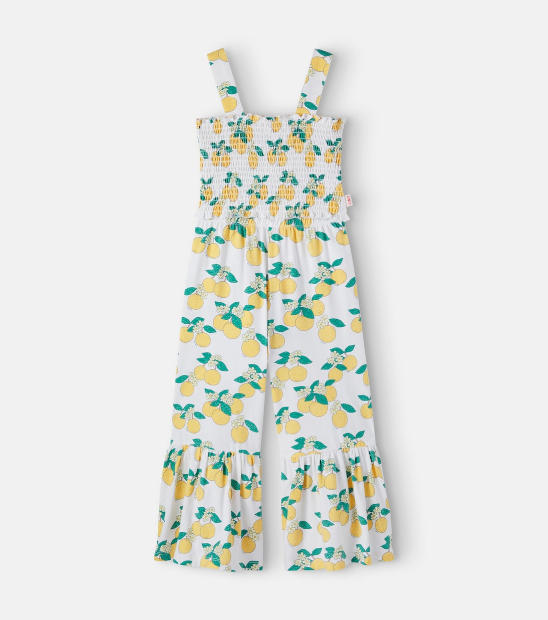 Tinycottons - Printed shirred cotton-blend top and pants set