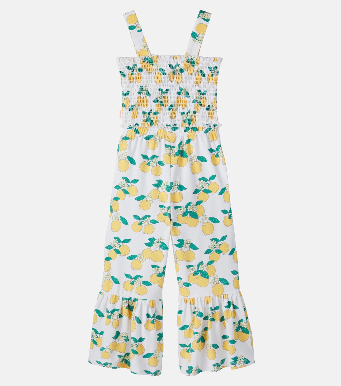 Tinycottons - Printed shirred cotton-blend top and pants set