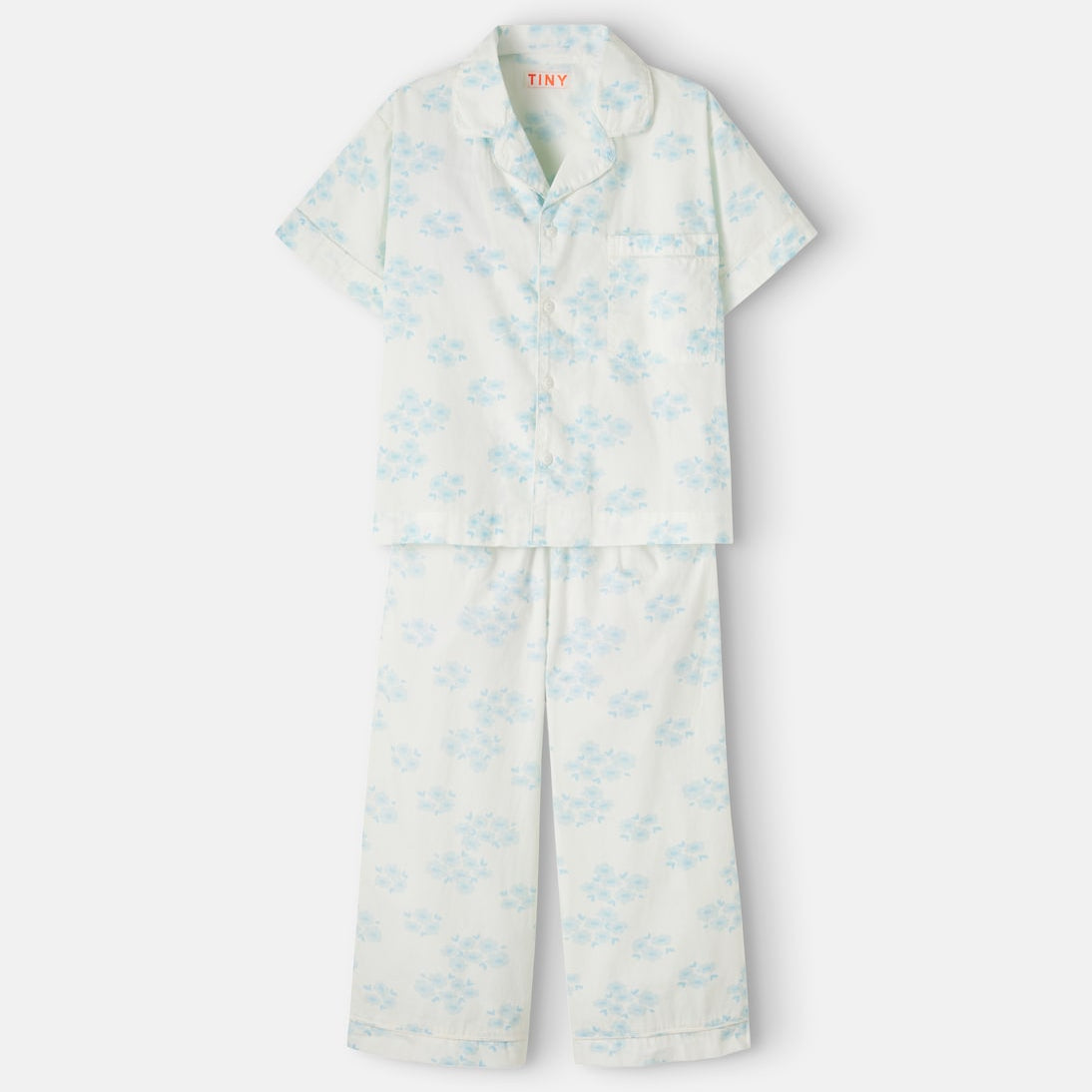 Tinycottons - Blossoms floral cotton shirt and pants set