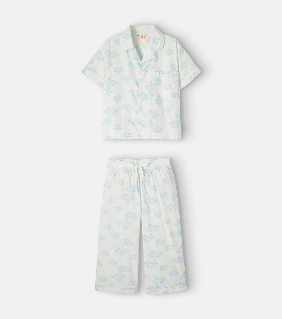 Tinycottons - Blossoms floral cotton shirt and pants set