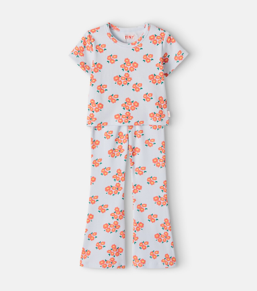 Tinycottons - Floral cotton top and pants set