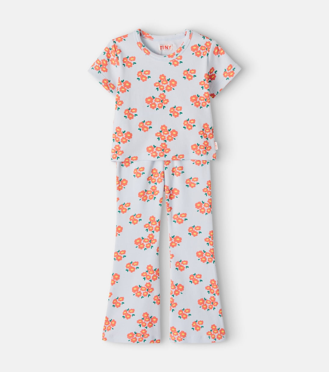 Tinycottons - Floral cotton top and pants set