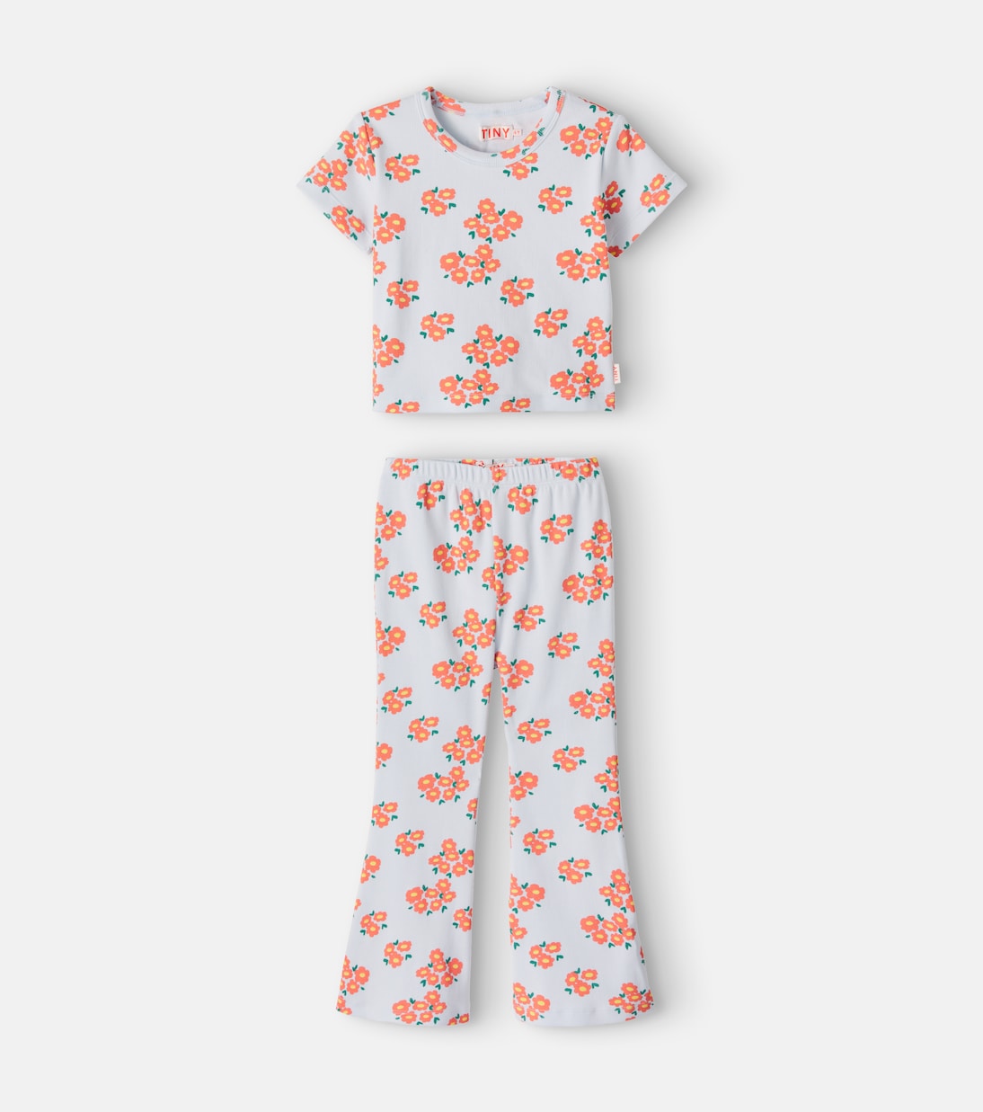 Tinycottons - Floral cotton top and pants set