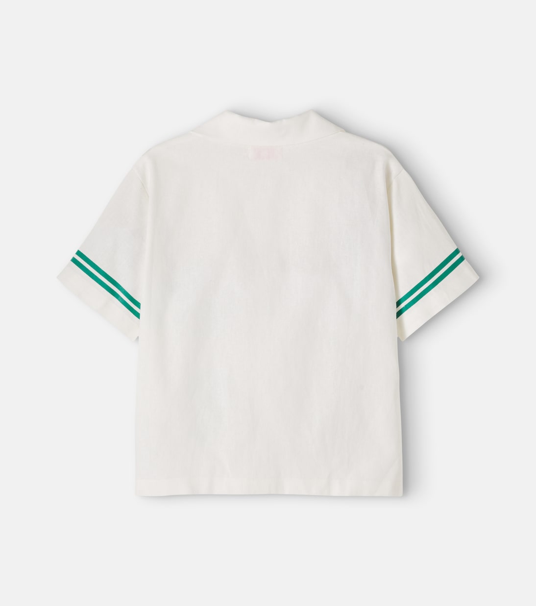 Tinycottons - Daisies embroidered linen and cotton shirt
