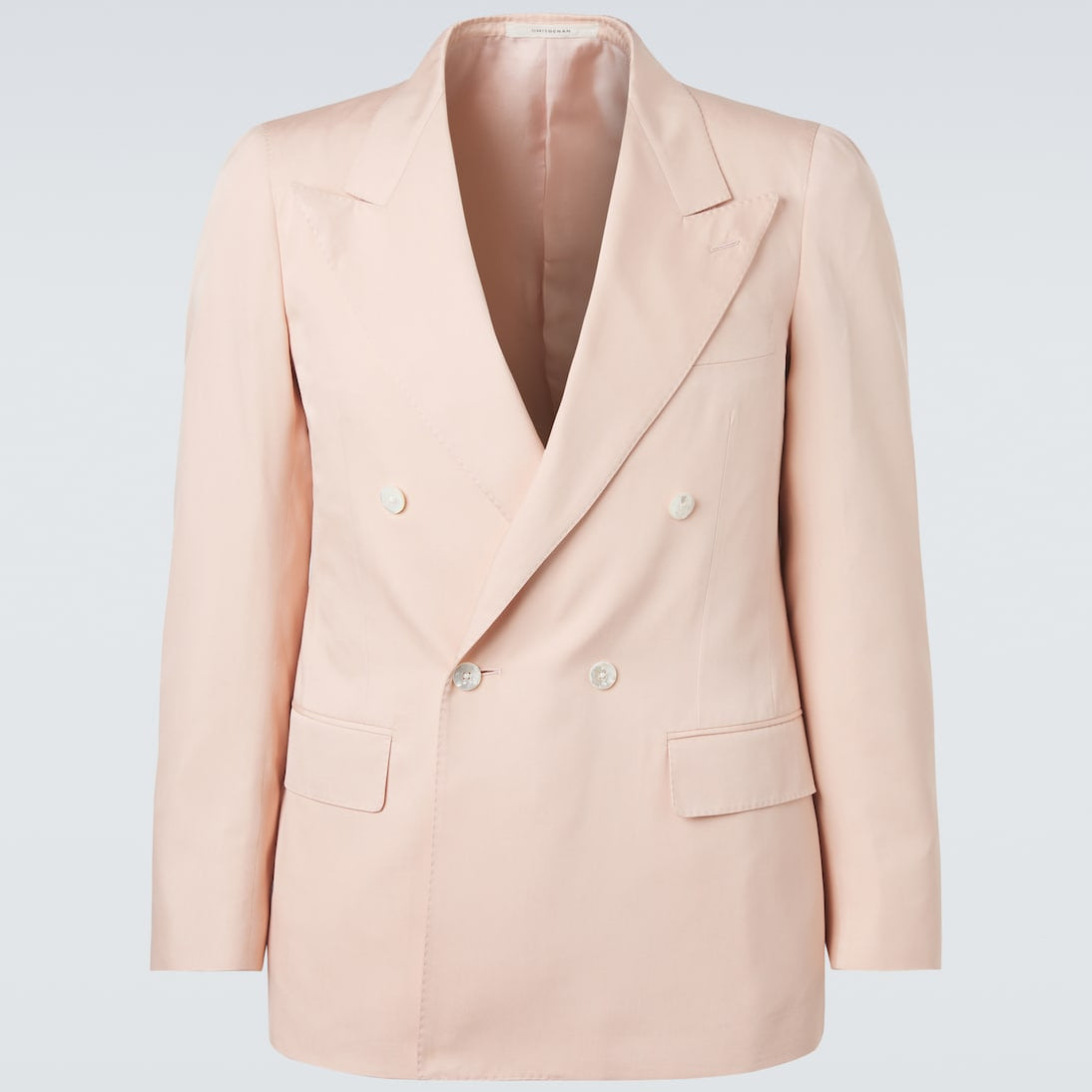 Umit Benan - Richard double-breasted silk blazer