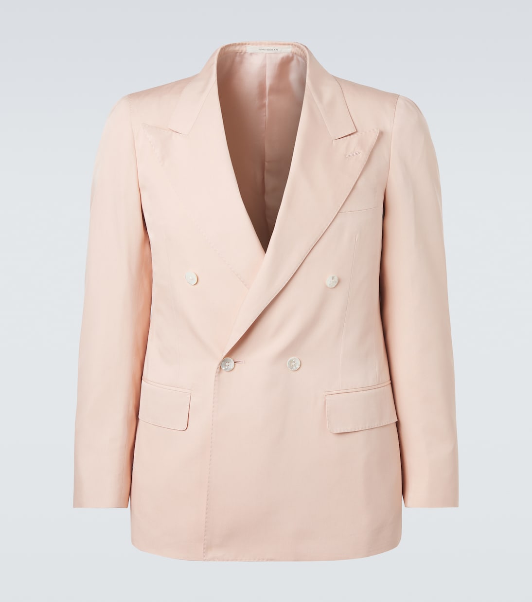 Umit Benan - Richard double-breasted silk blazer