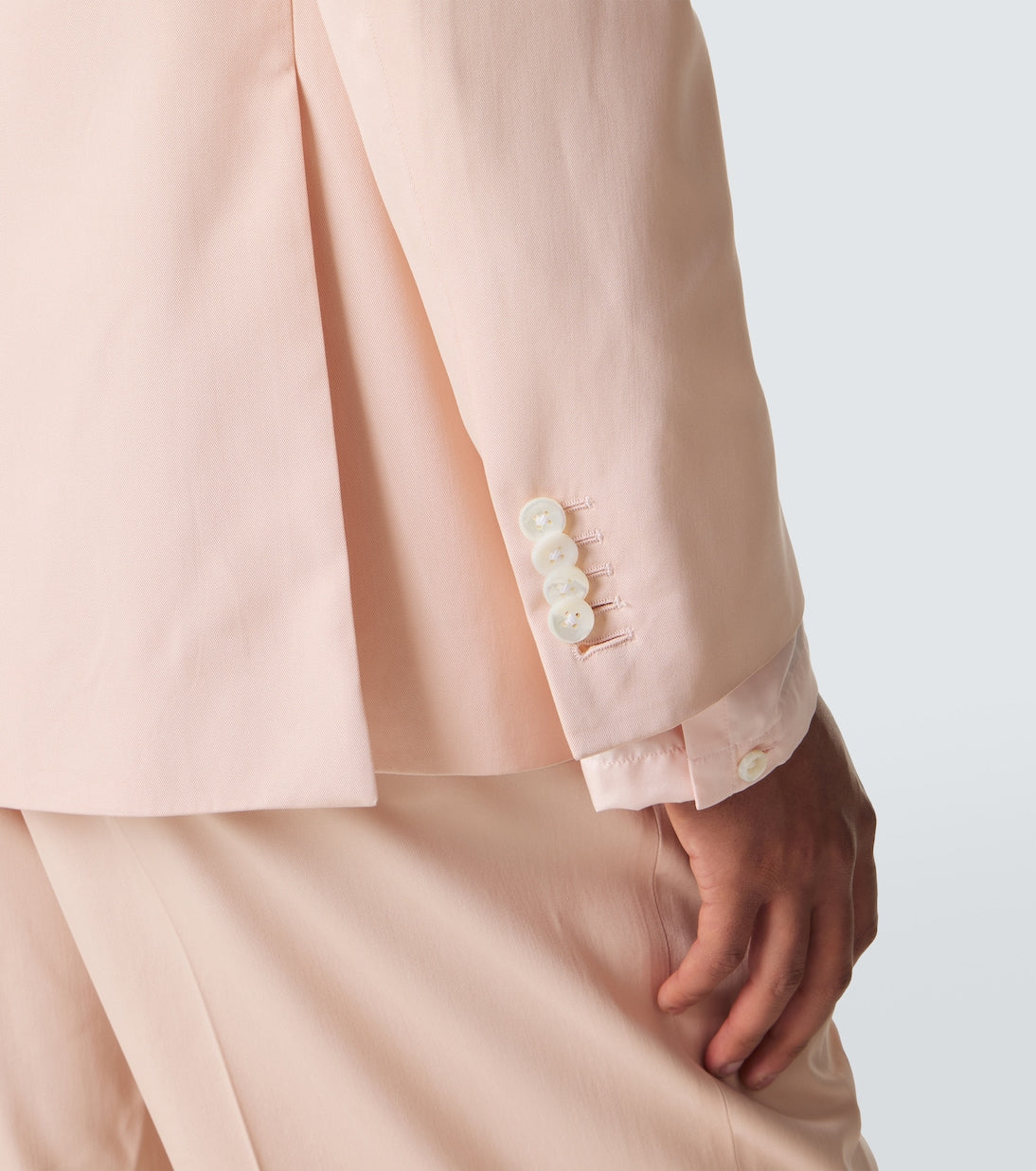 Umit Benan - Richard double-breasted silk blazer