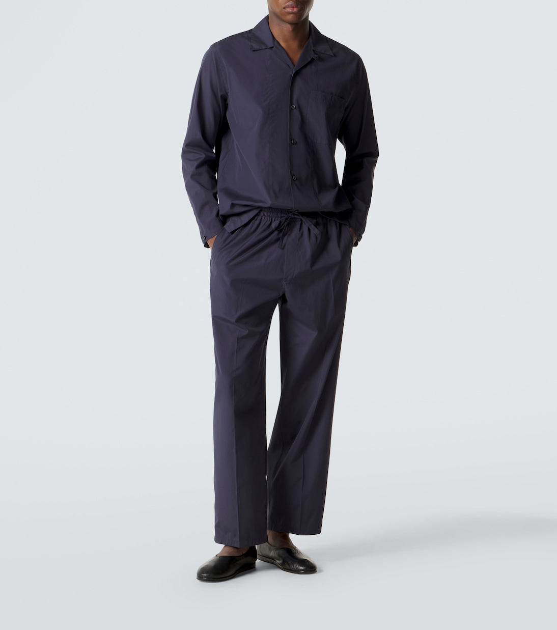 Umit Benan - Havana cotton and silk shirt