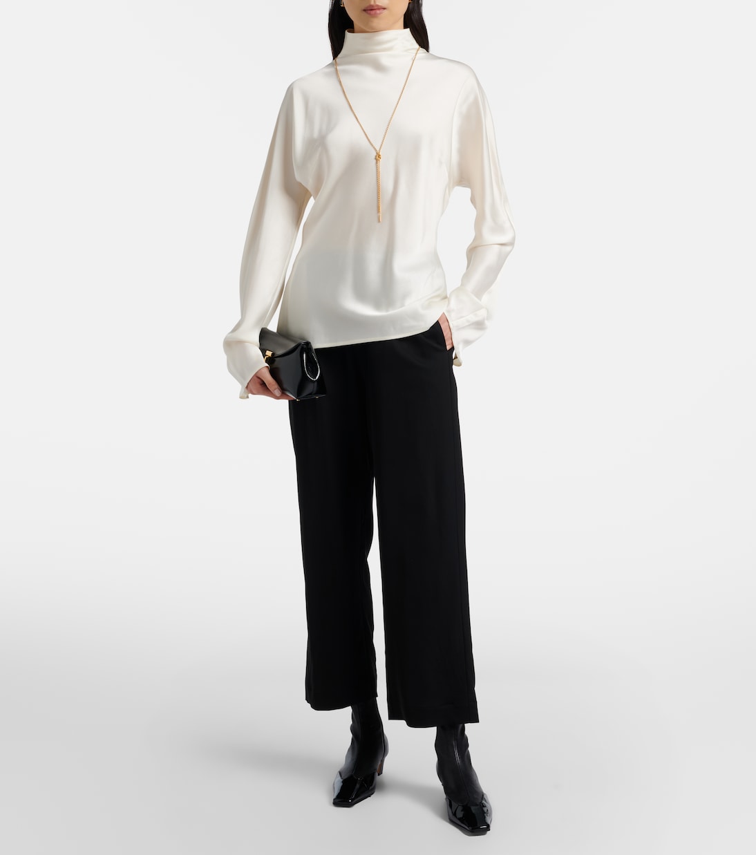 Róhe - Cropped wide-leg pants