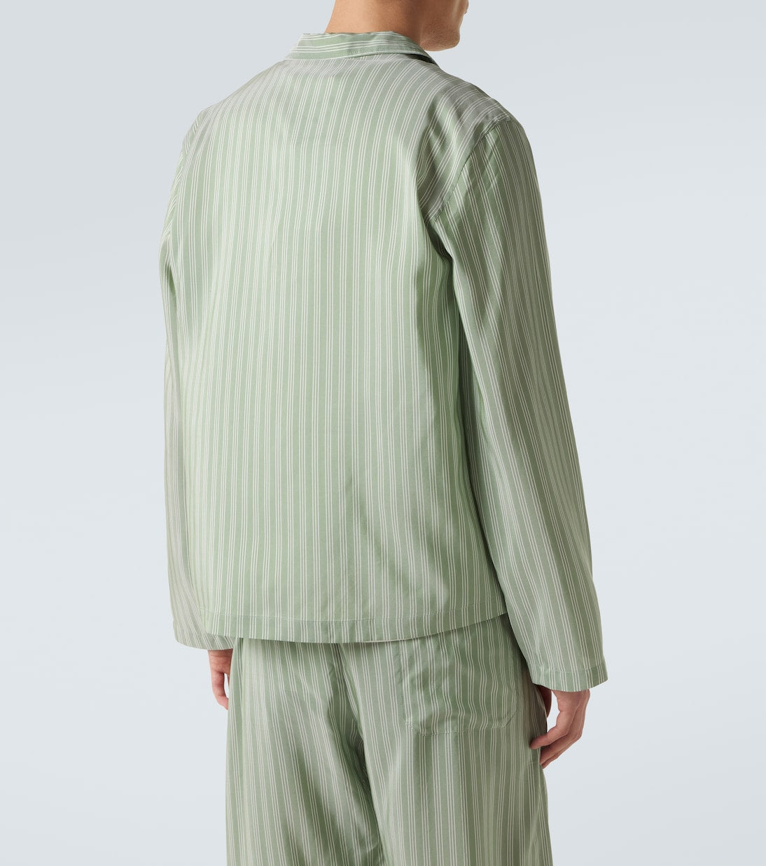 Bode - Sylvan striped silk shirt