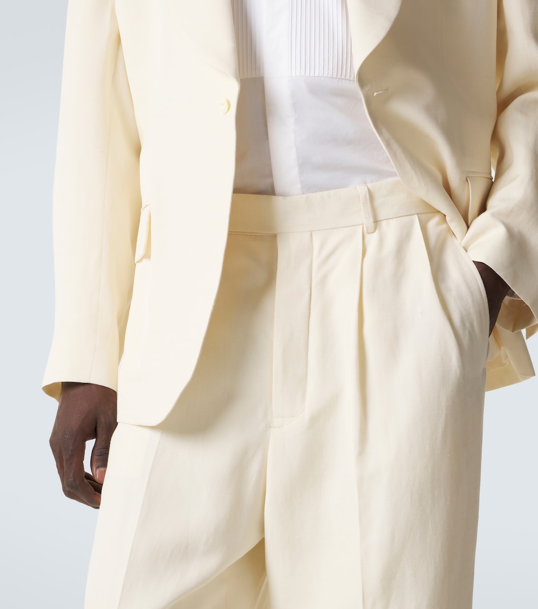 Bode - Slub Weave suit pants