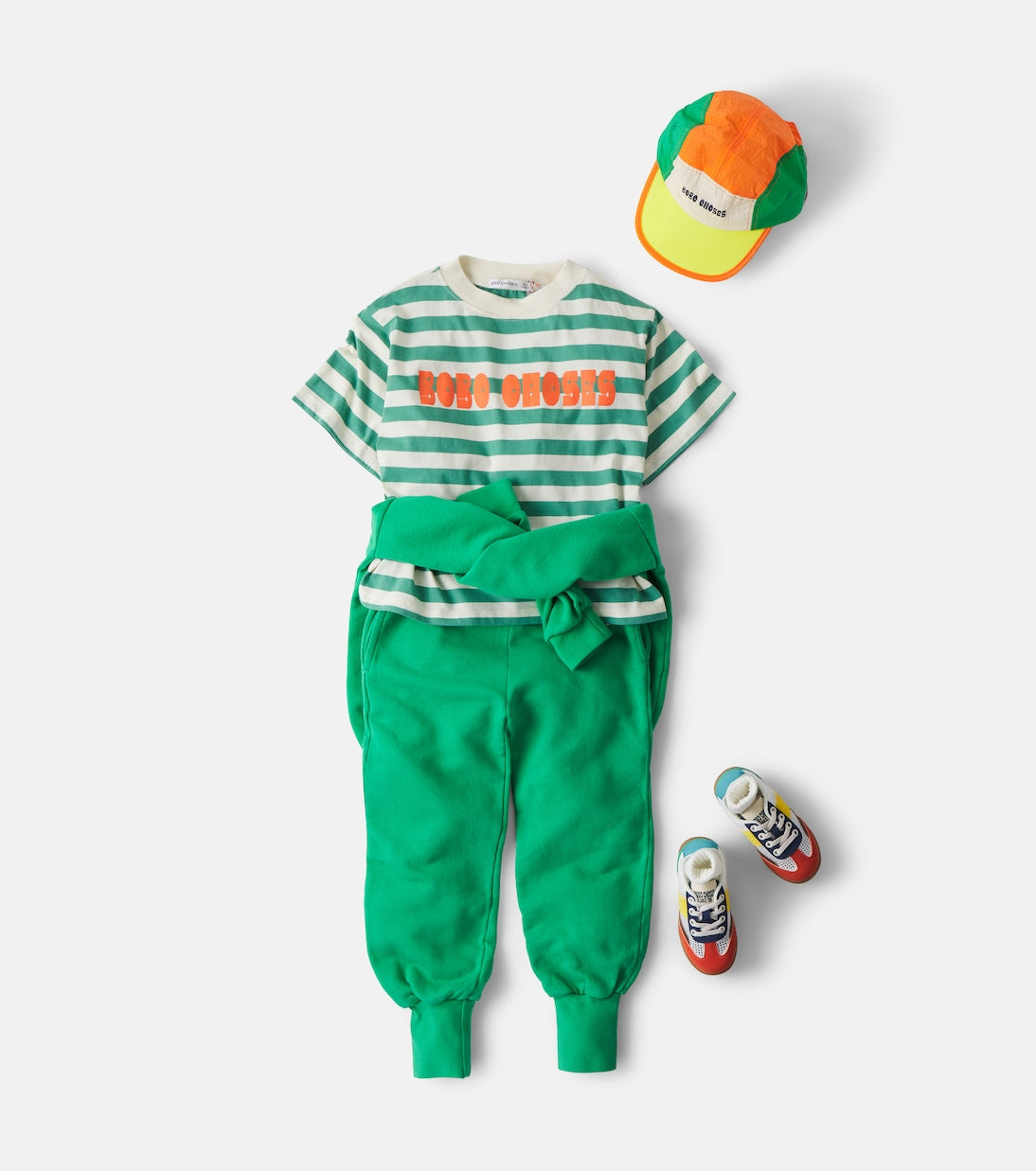 Bobo Choses - Logo colorblock baseball cap