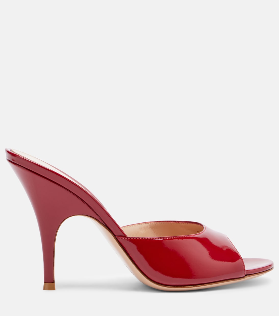 Gianvito Rossi - Sofia patent leather mules
