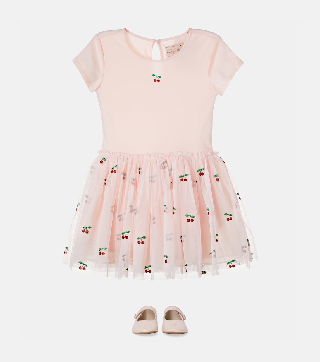 Konges Sløjd - Cotton-blend jersey and tulle dress