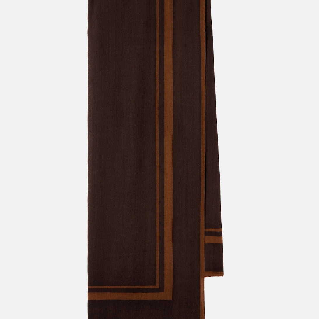 Saint Laurent - Cassandre printed wool twill scarf