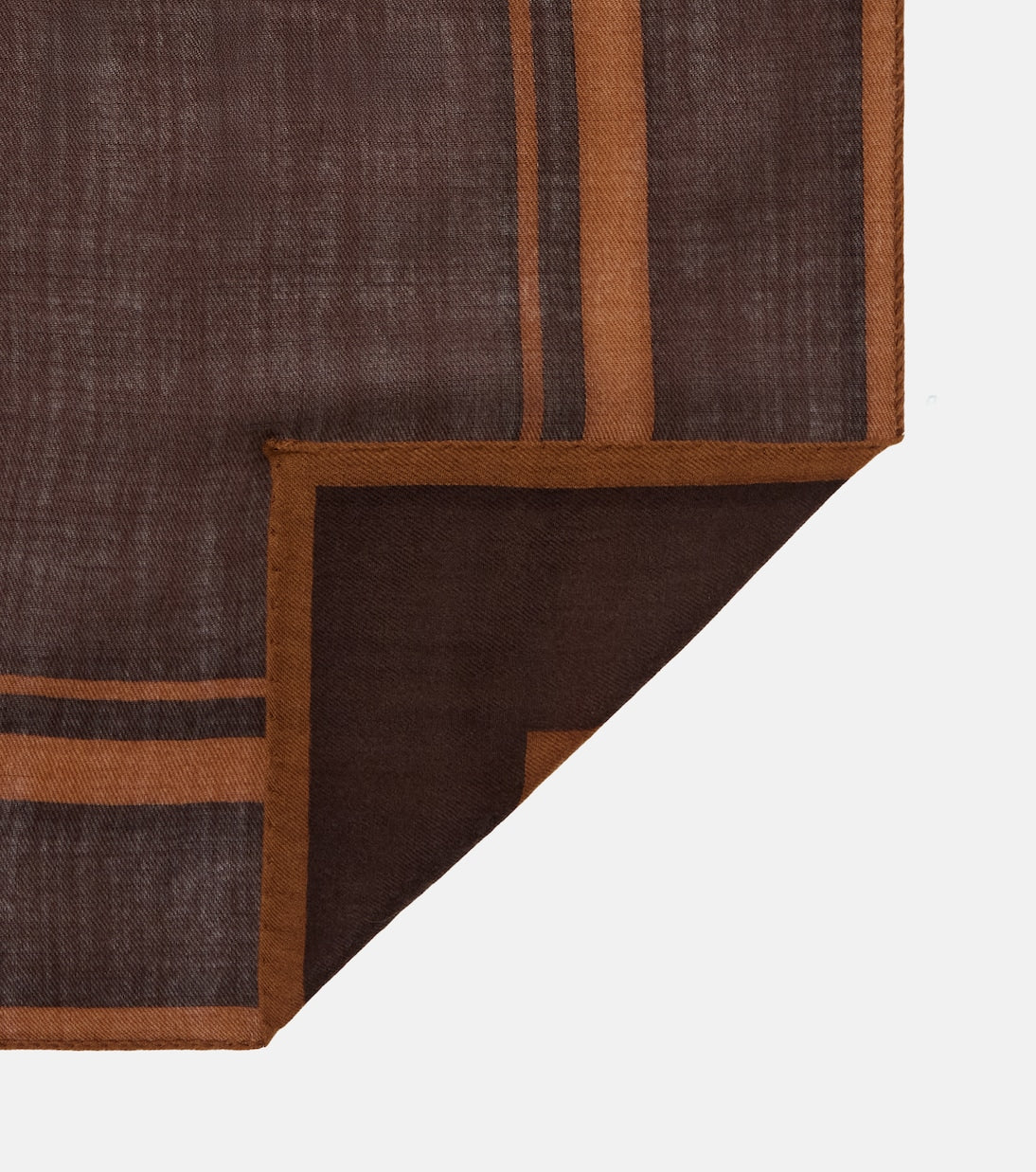 Saint Laurent - Cassandre printed wool twill scarf