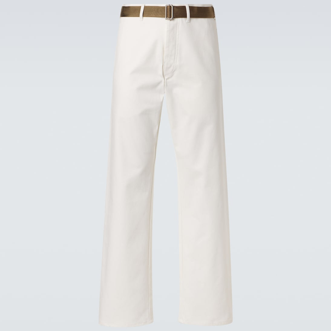 Plan C - Belted straight jeans