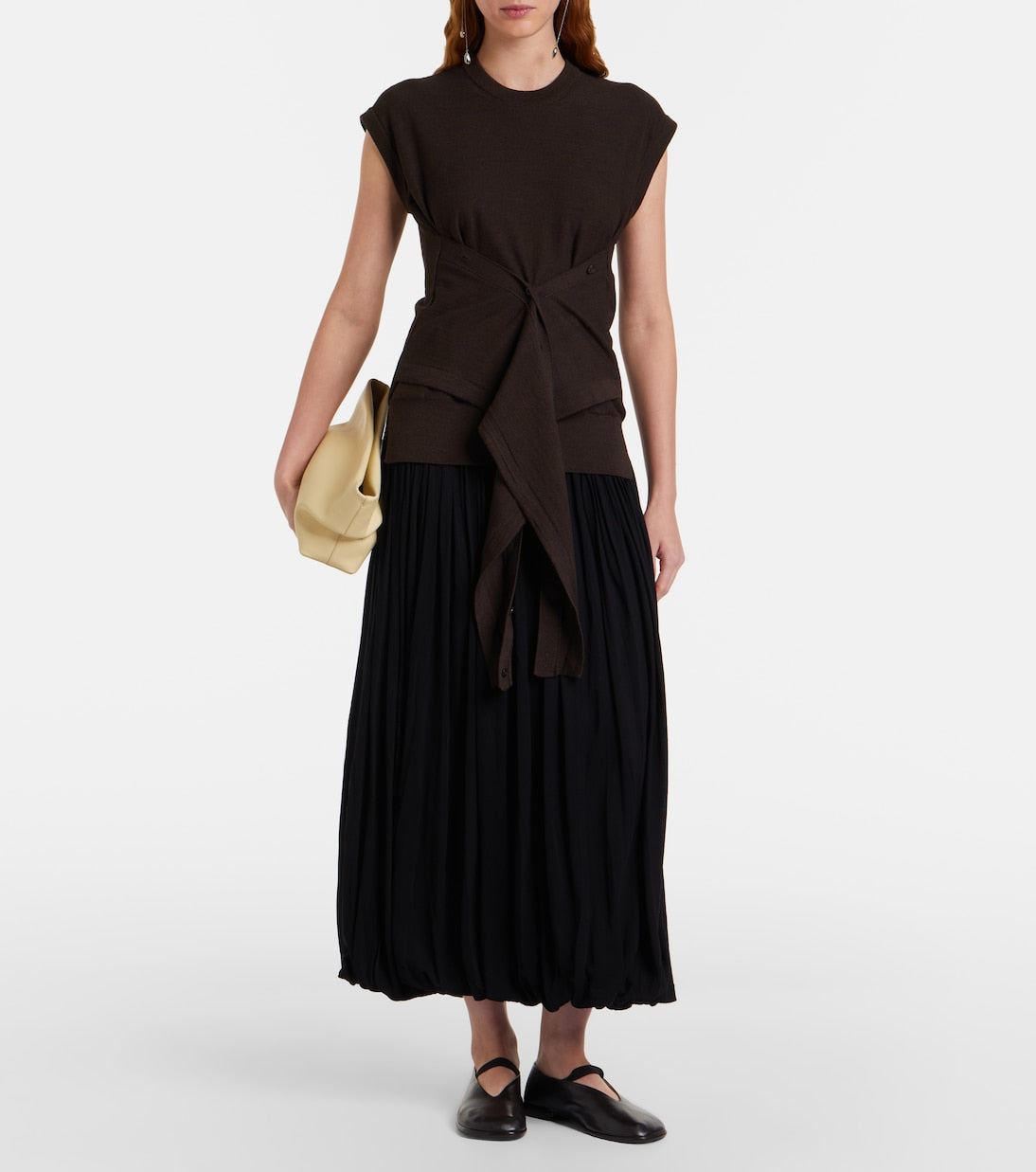 Lemaire - Glove leather ballet flats