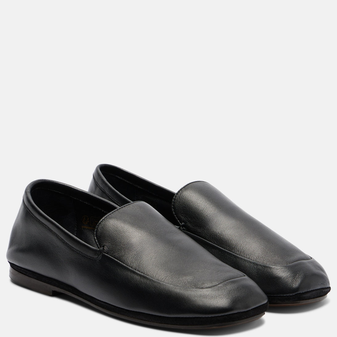 Lemaire - Outdoor leather slip-on shoes
