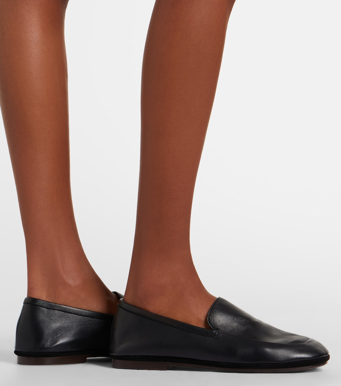 Lemaire - Outdoor leather slip-on shoes
