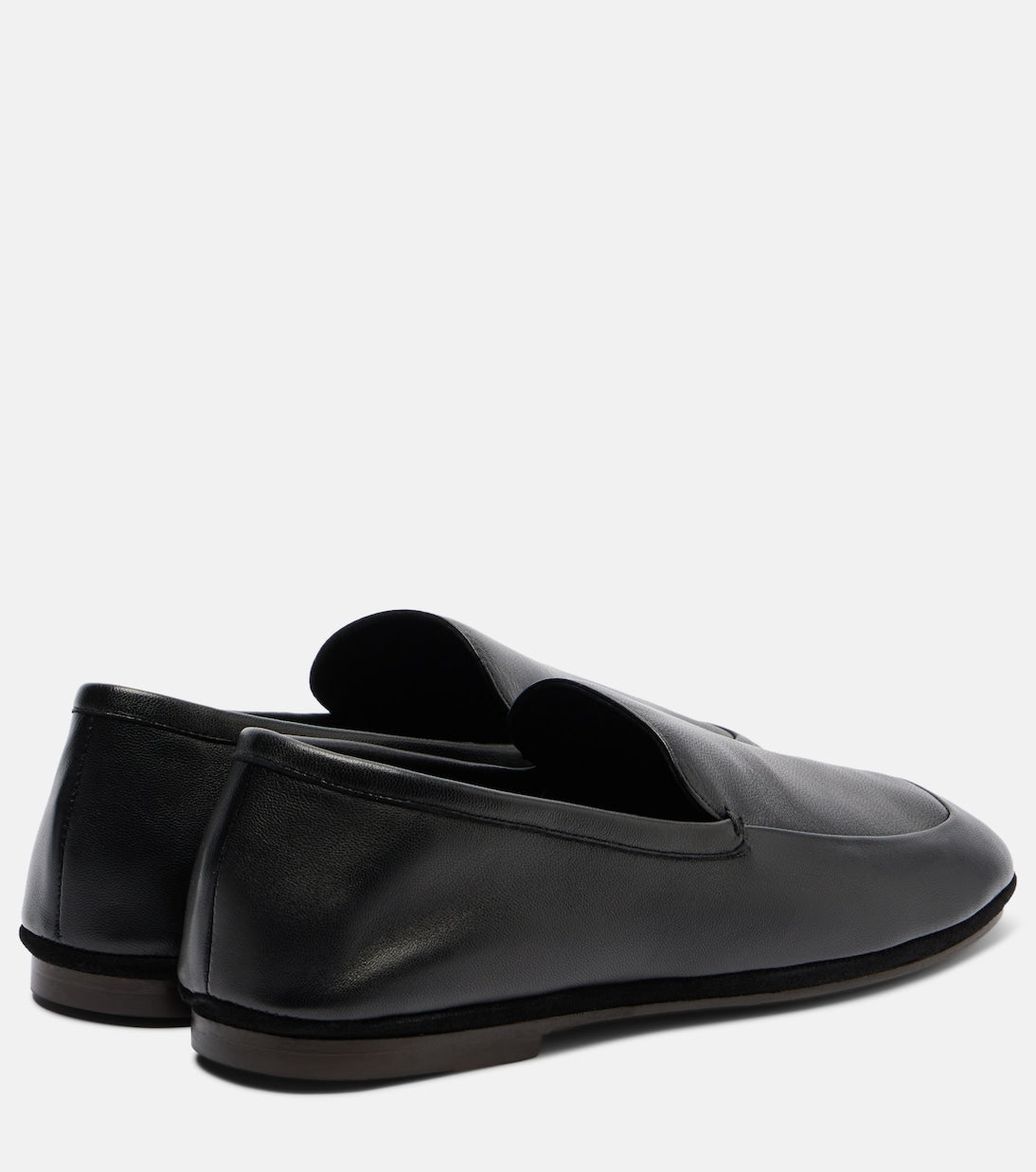 Lemaire - Outdoor leather slip-on shoes