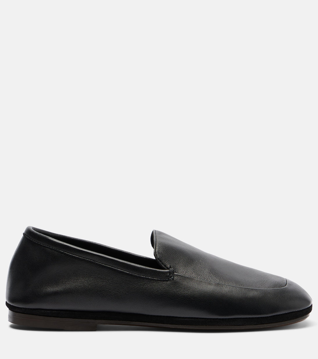 Lemaire - Outdoor leather slip-on shoes