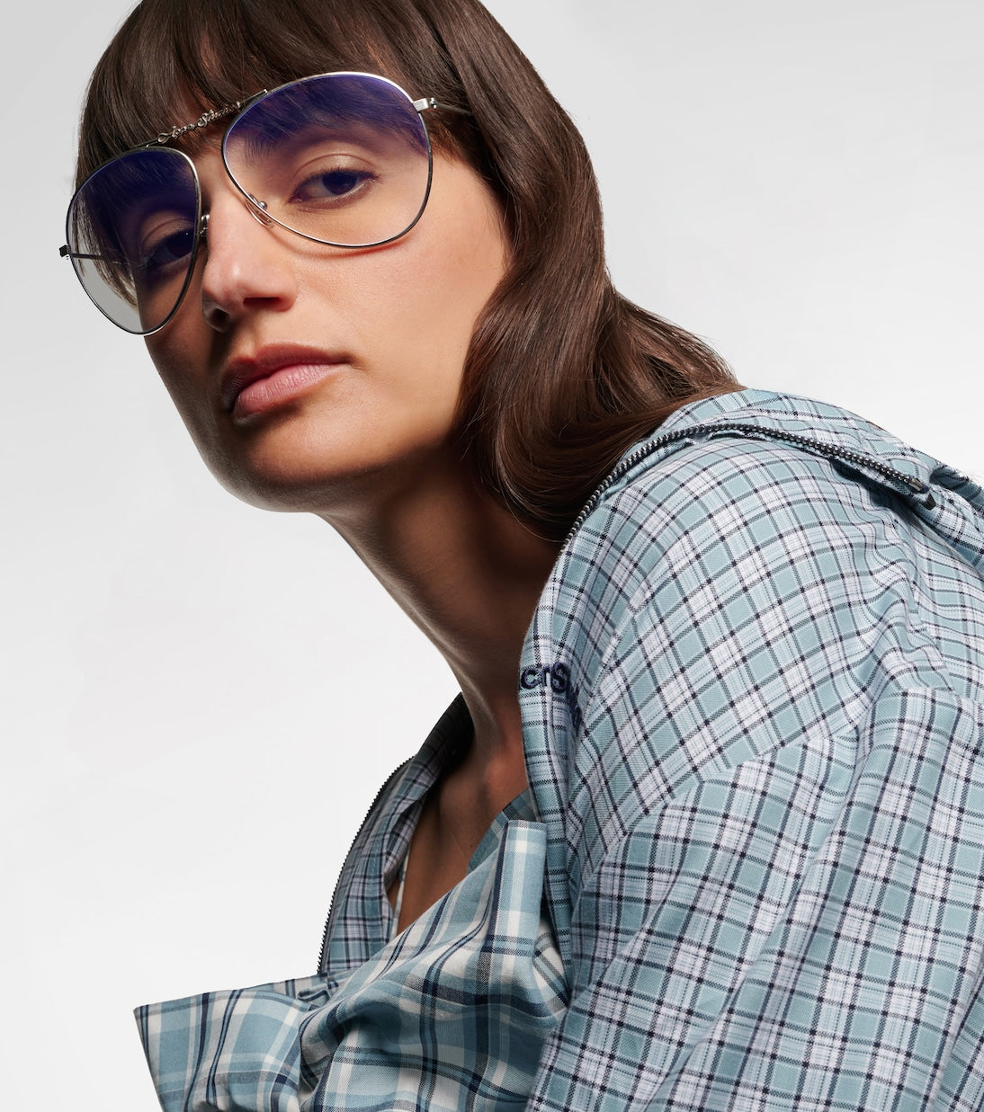 Acne Studios - Logo aviator glasses