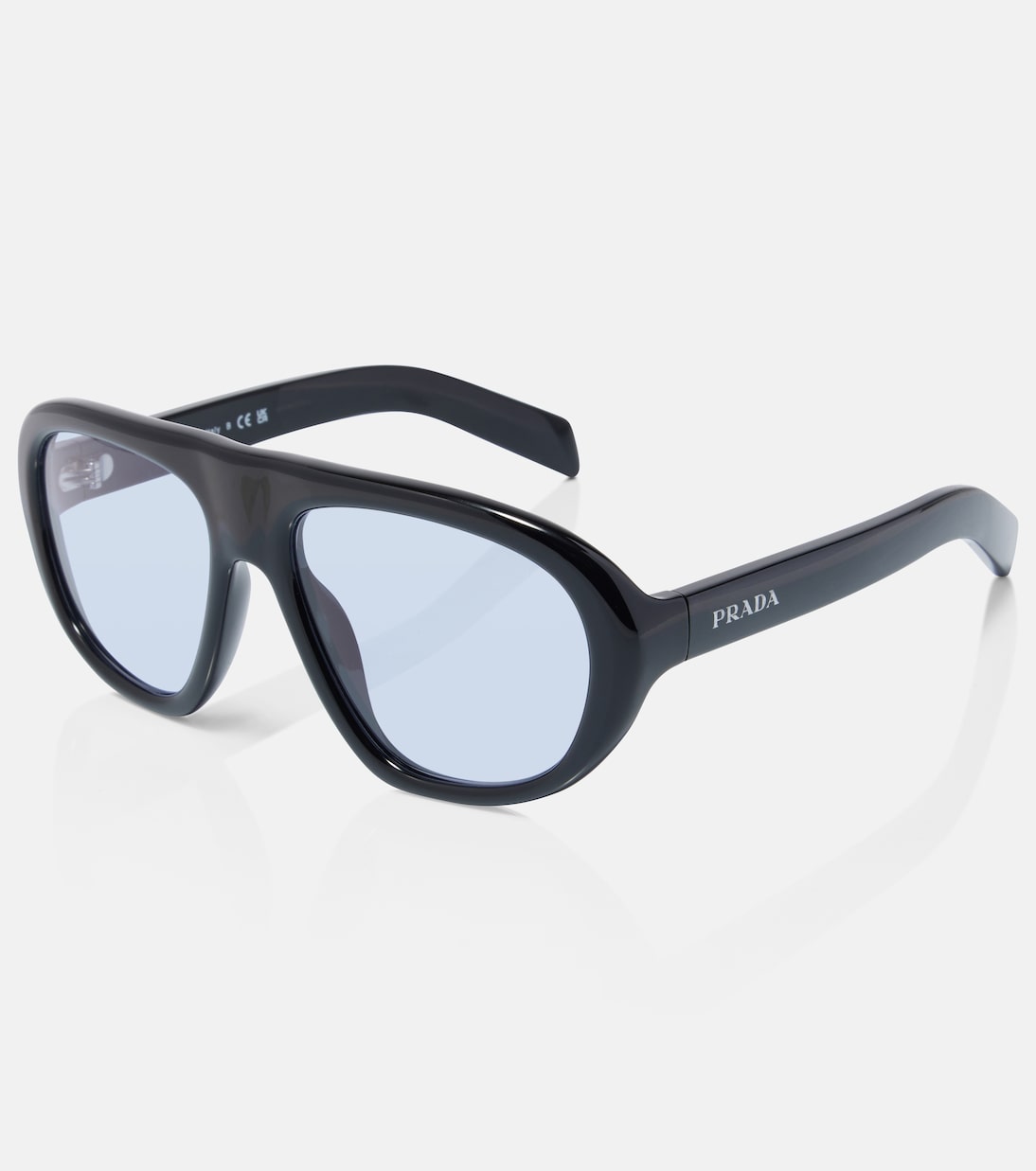 Prada - Prada Shadowplay oversized sunglasses
