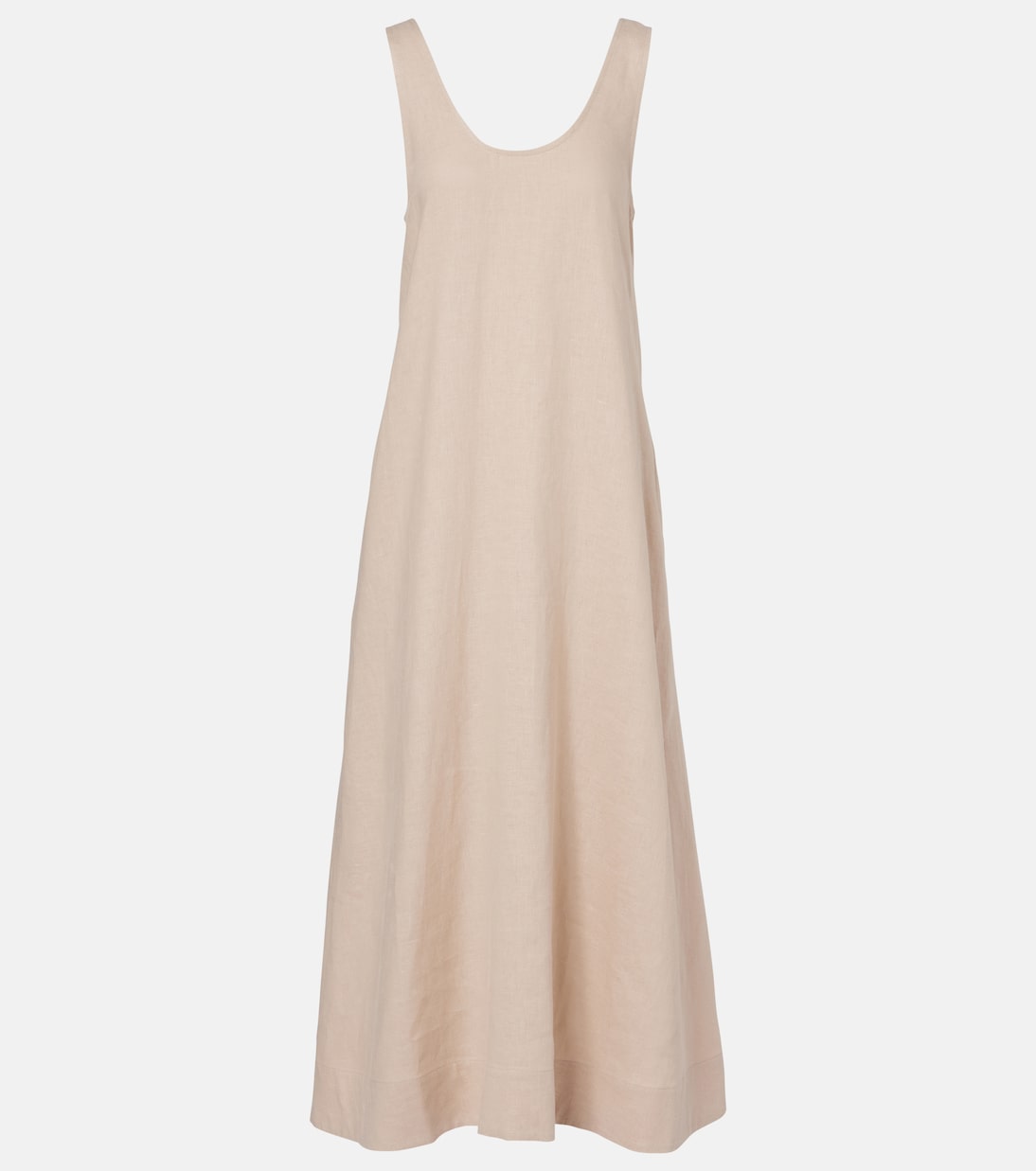 Asceno - Capri linen maxi dress