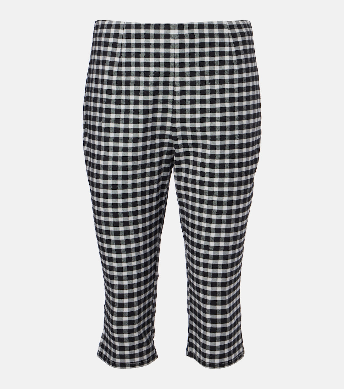 Posse - Chiara gingham cotton-blend capri pants