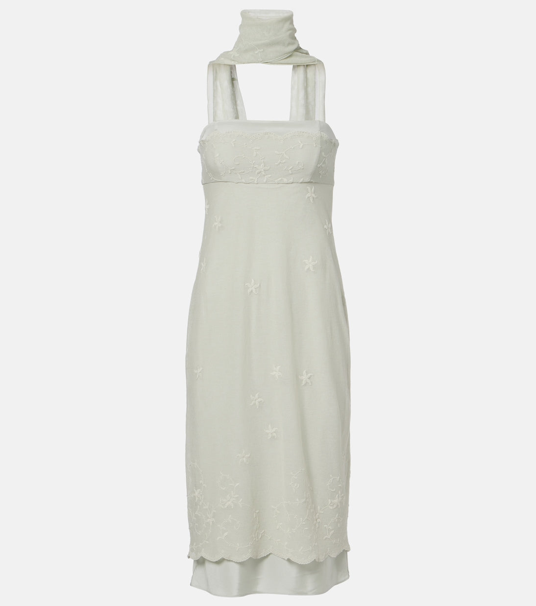 Posse - Cove embroidered midi dress