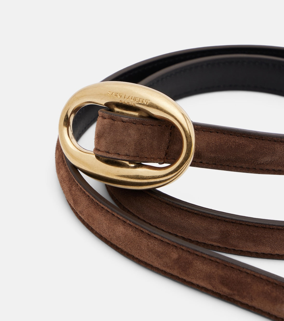 Saint Laurent - Suede belt