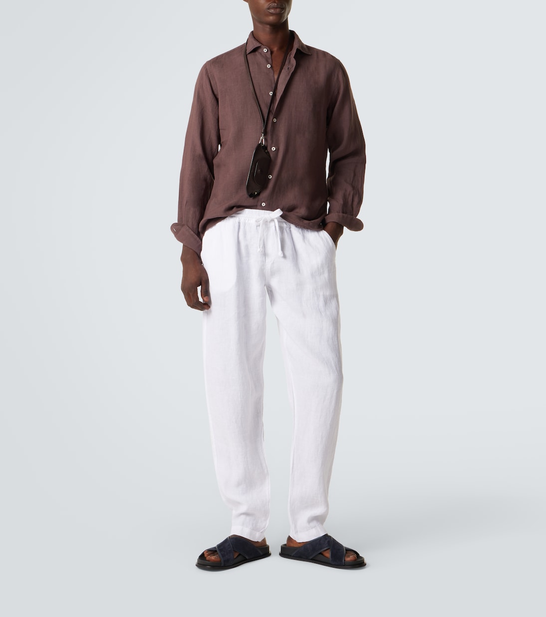 Fedeli - Bonifacio linen tapered pants