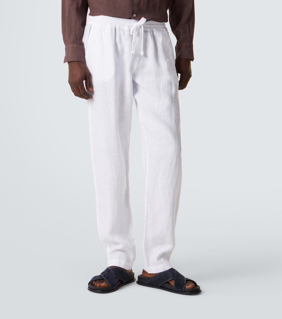 Fedeli - Bonifacio linen tapered pants