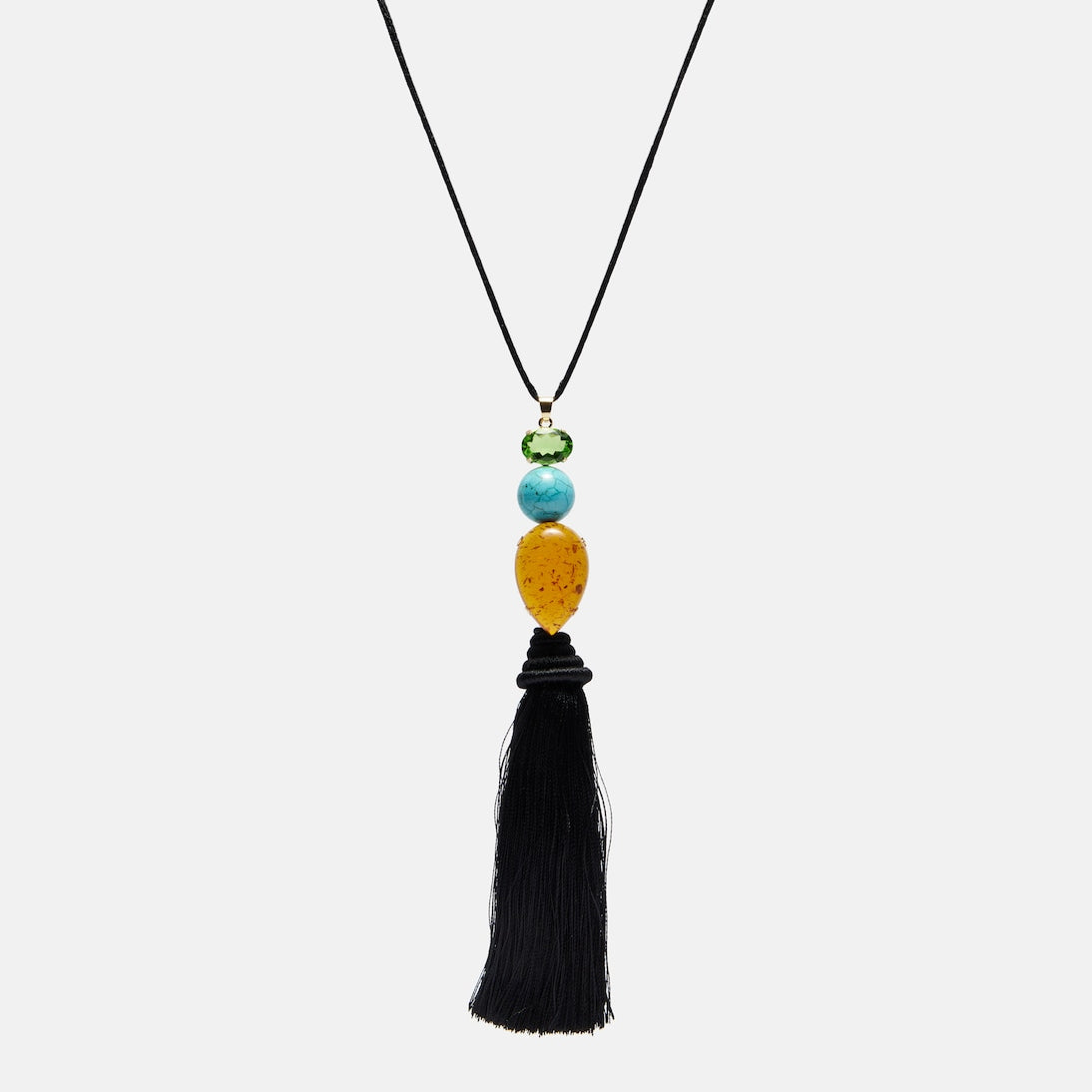 Jennifer Behr - Izzie Tassel embellished necklace