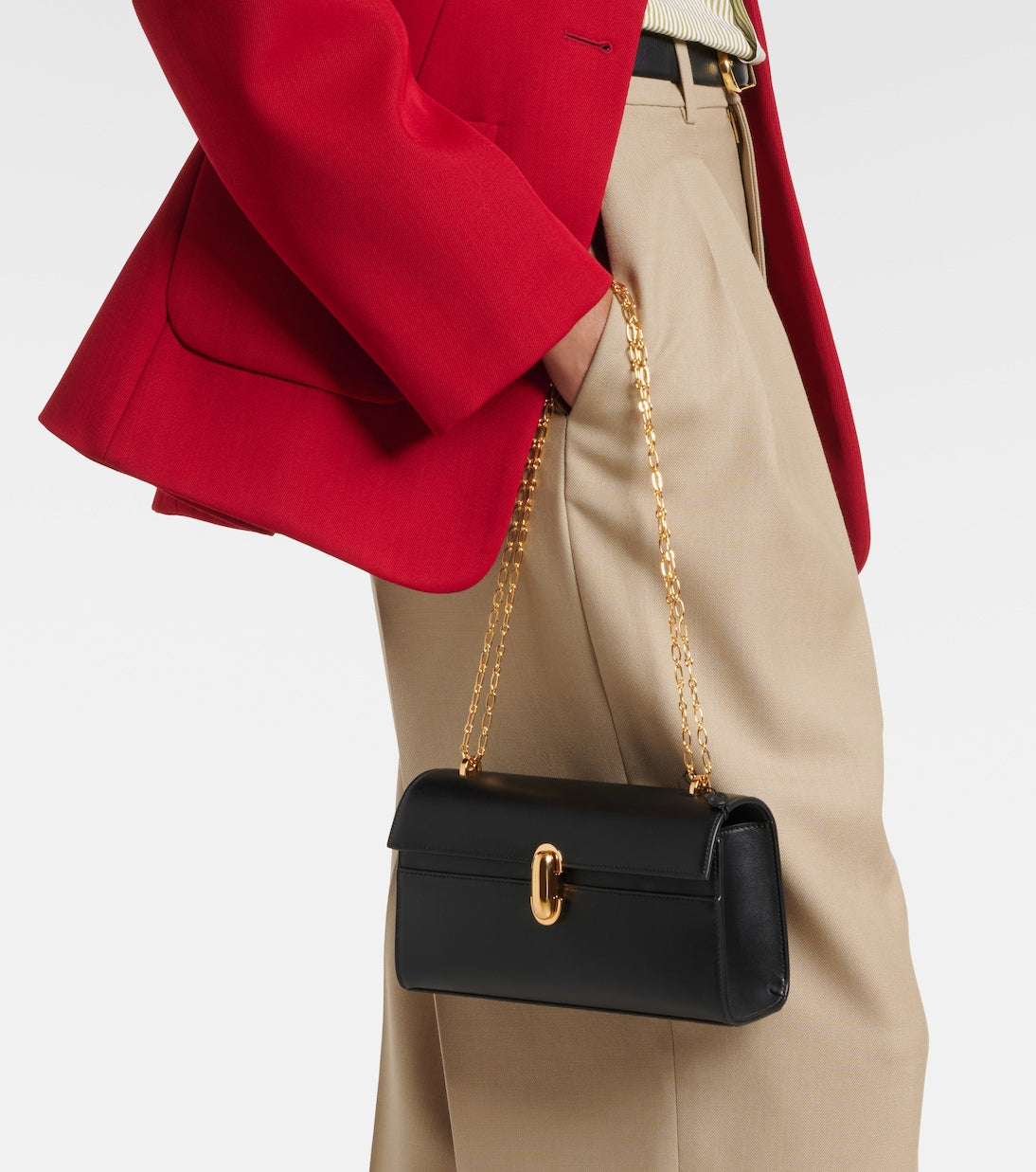 Savette - Symmetry Chain Mini leather crossbody bag