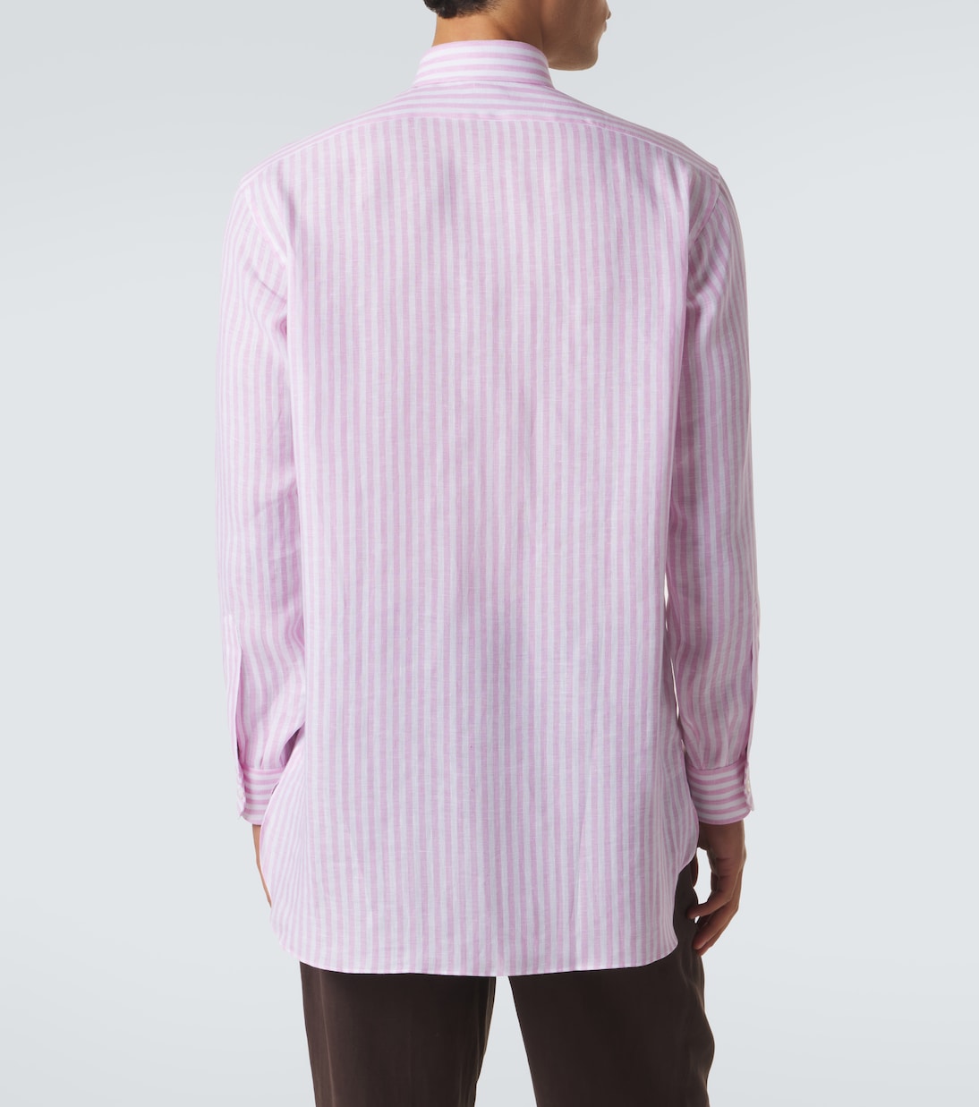 Charvet - Striped linen shirt