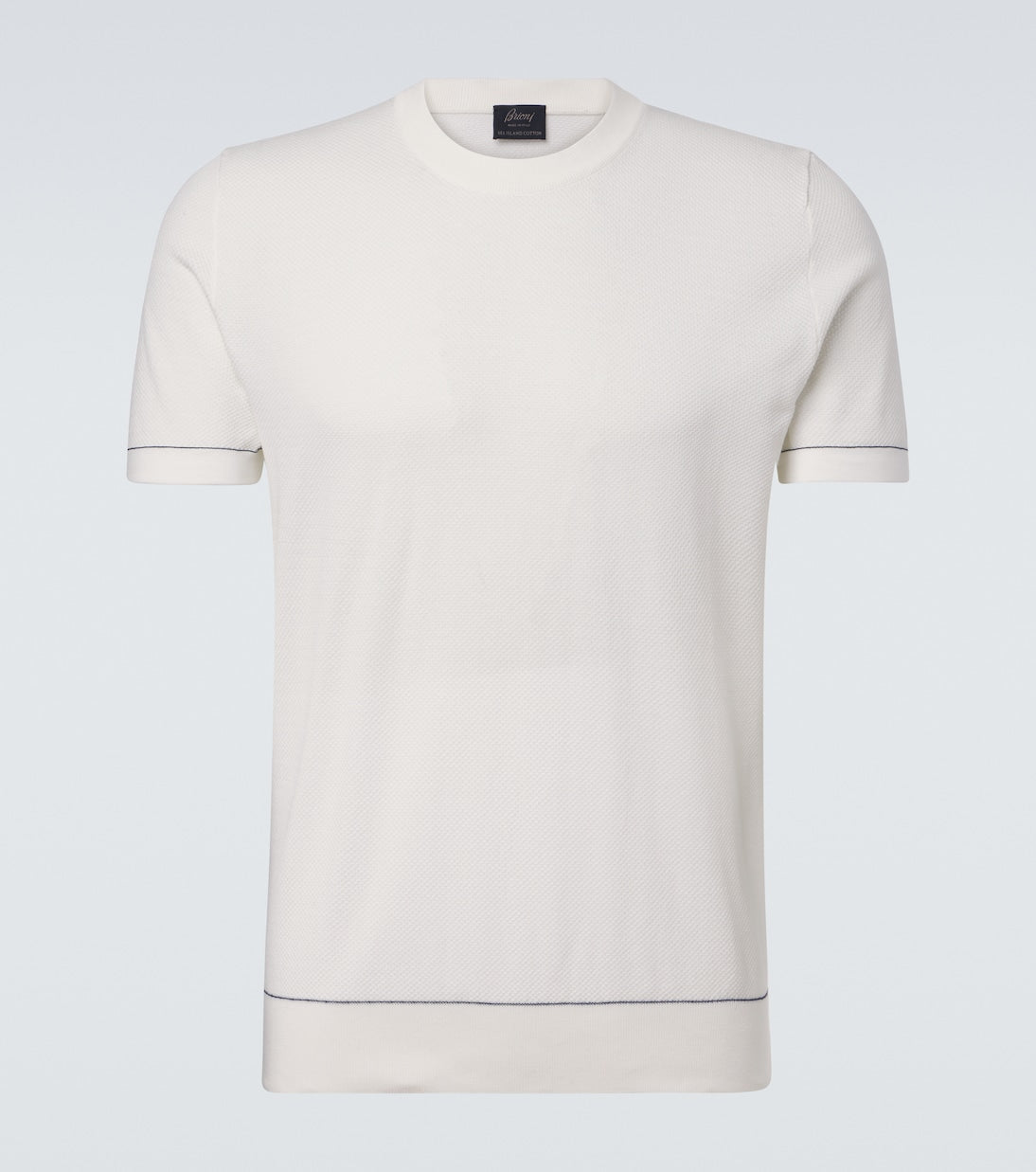 Brioni - Cotton piqué T-shirt