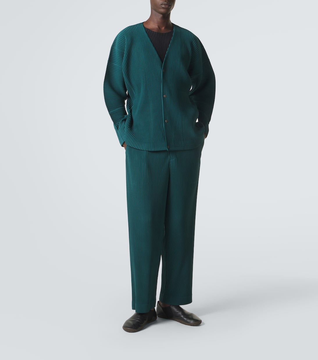 Homme Plissé Issey Miyake - Color Pleats blouson jacket