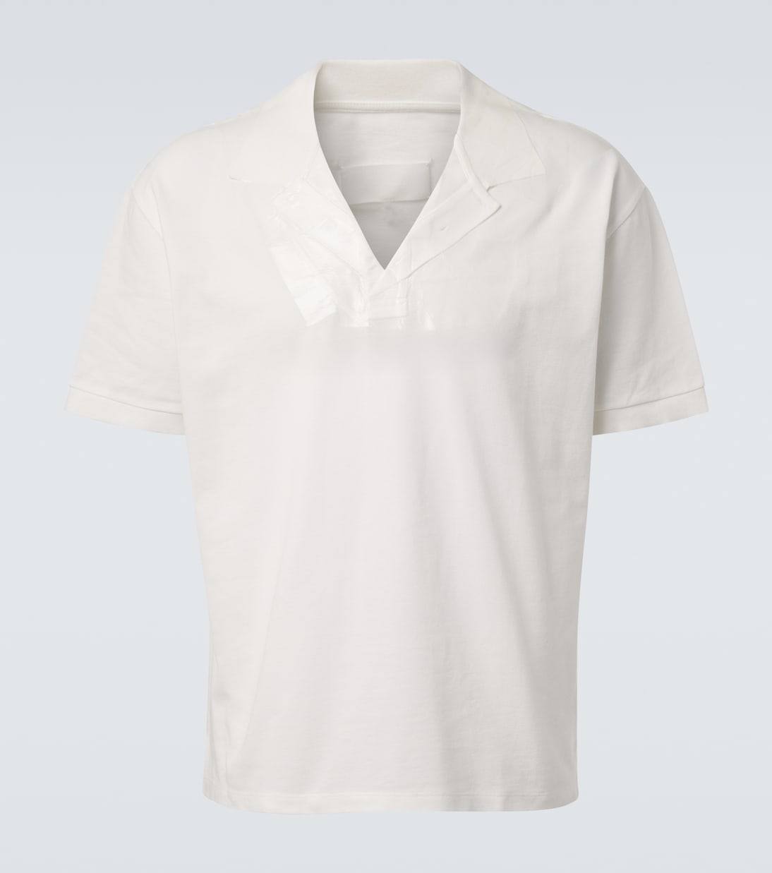Maison Margiela - Cotton piqué polo shirt