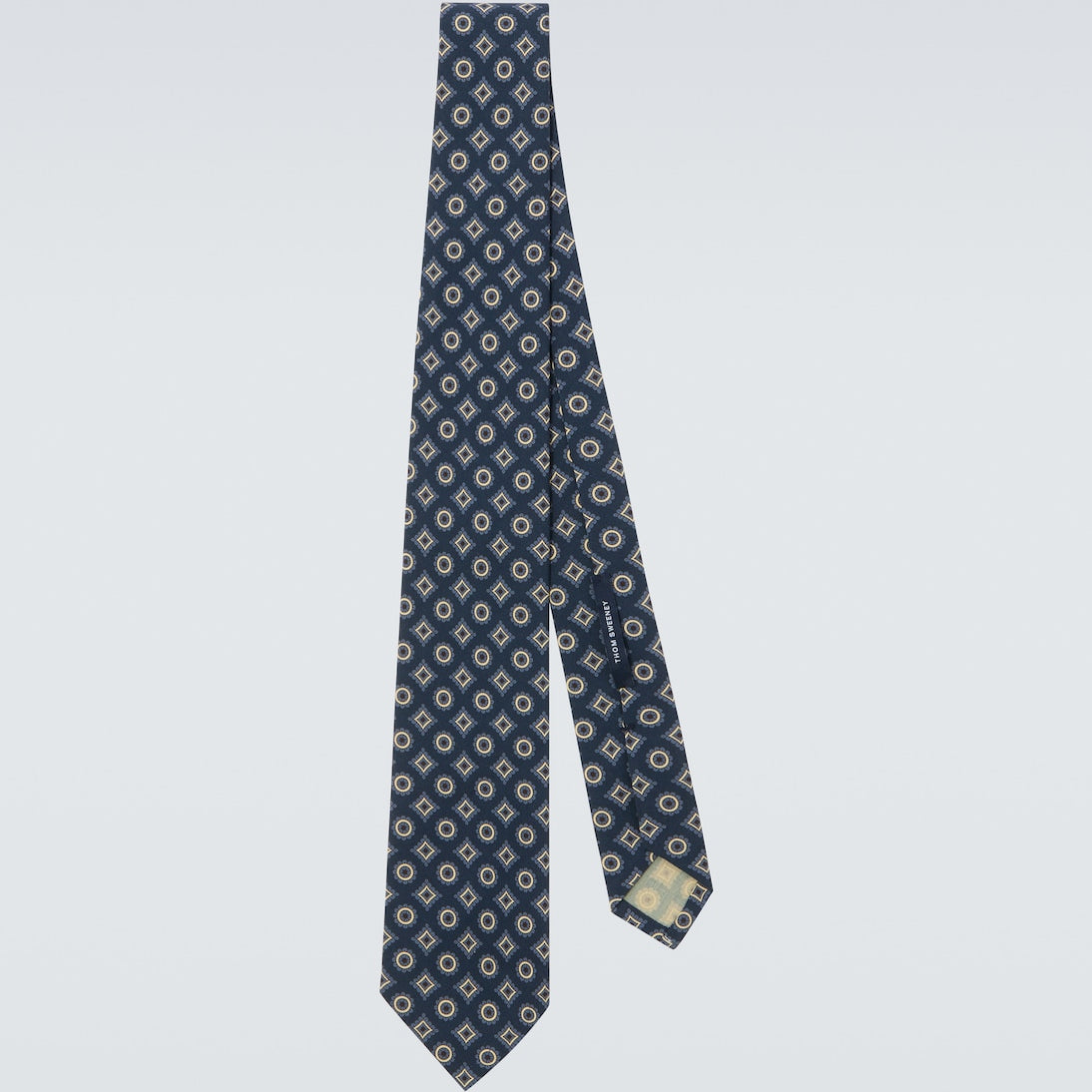 Thom Sweeney - Printed silk tie