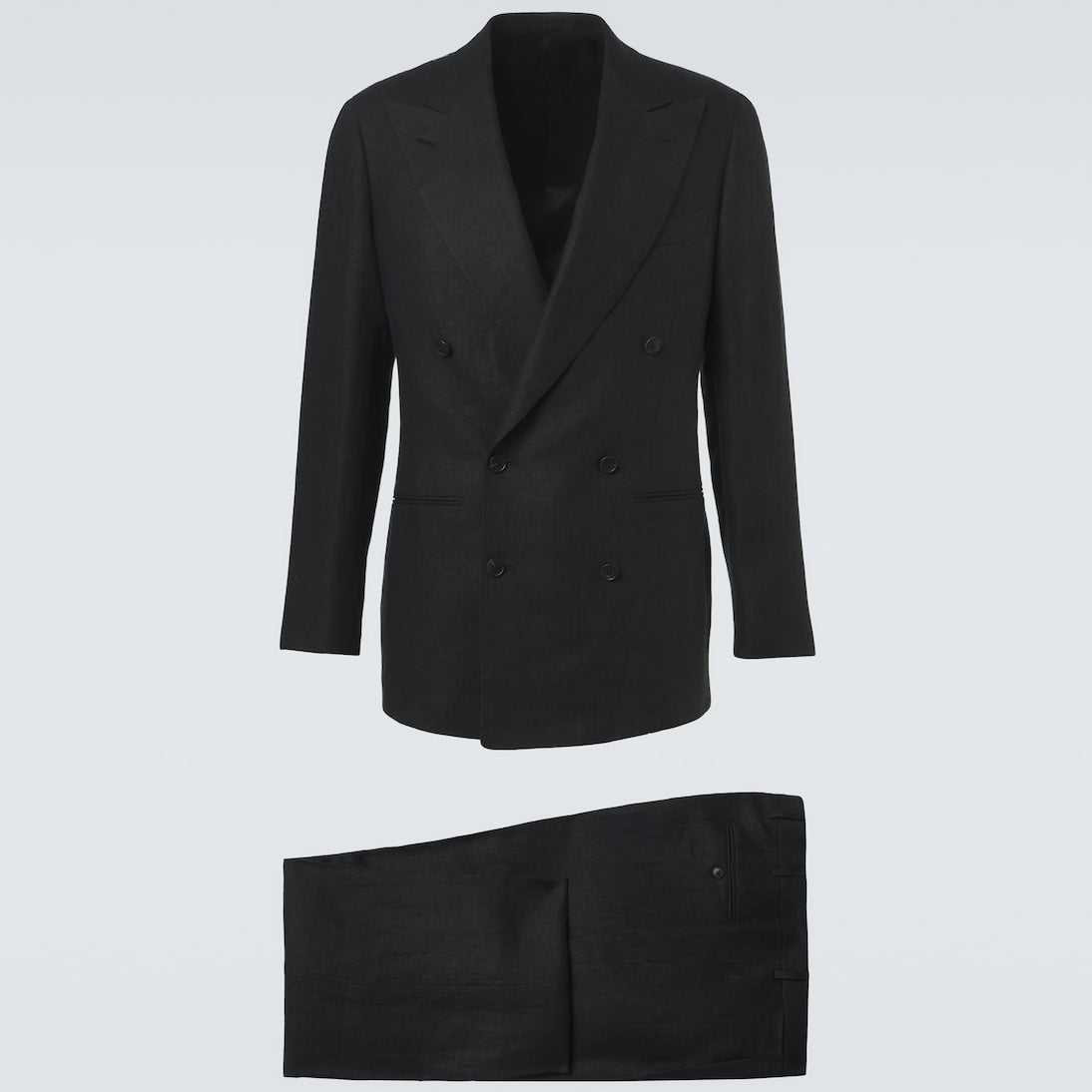 Saman Amel - Double-breasted linen suit