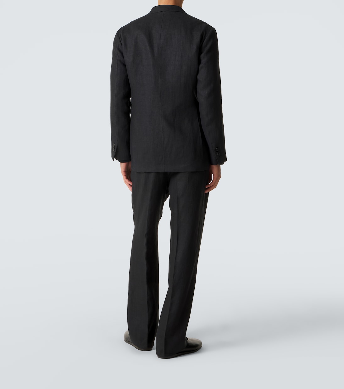 Saman Amel - Double-breasted linen suit