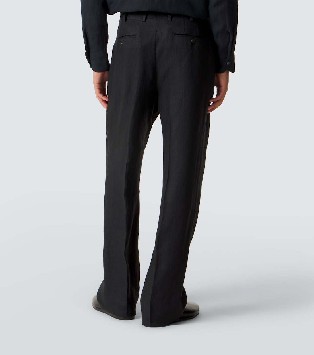 Saman Amel - Double-breasted linen suit
