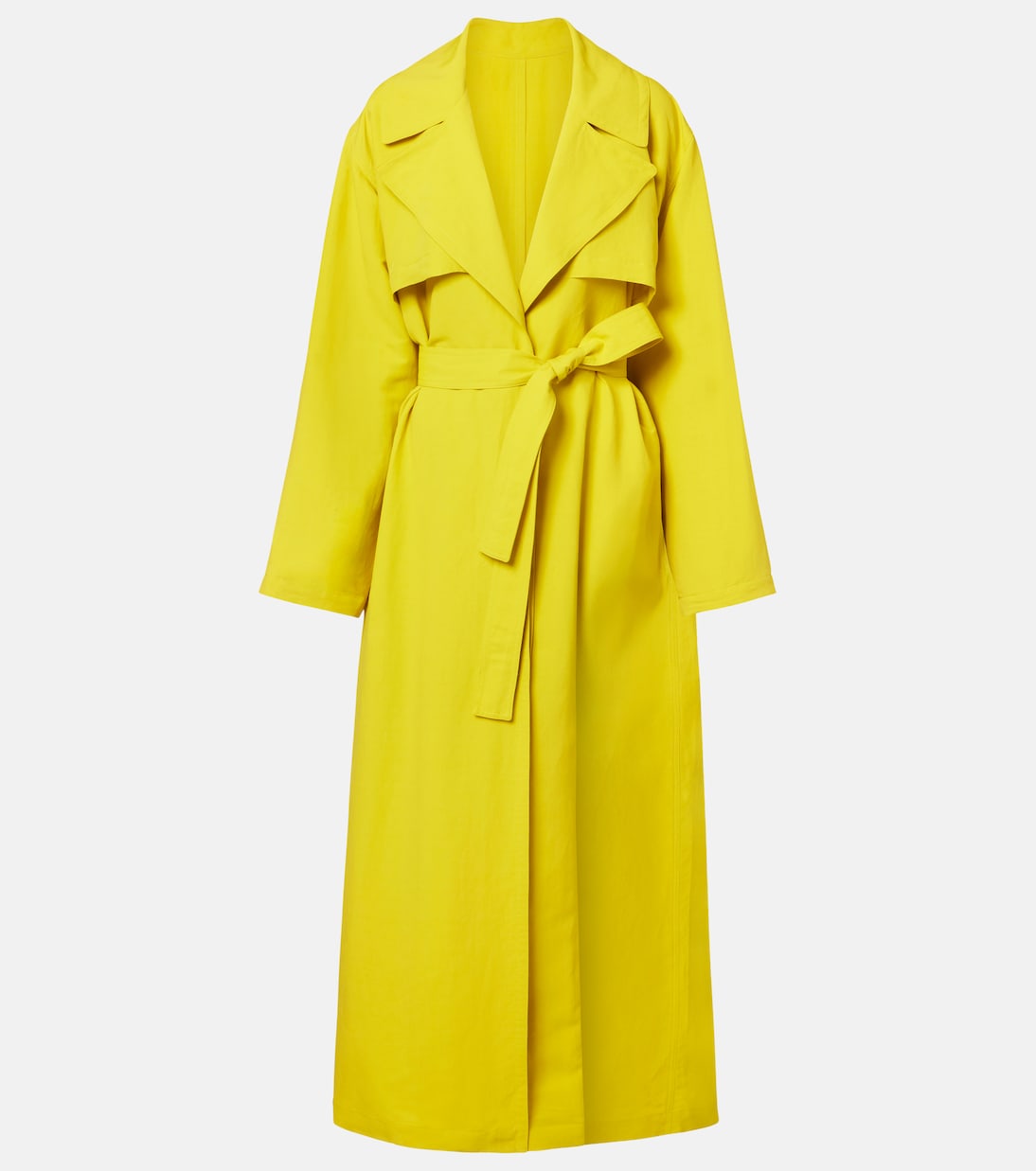 Alaïa - Oversized poplin trench coat
