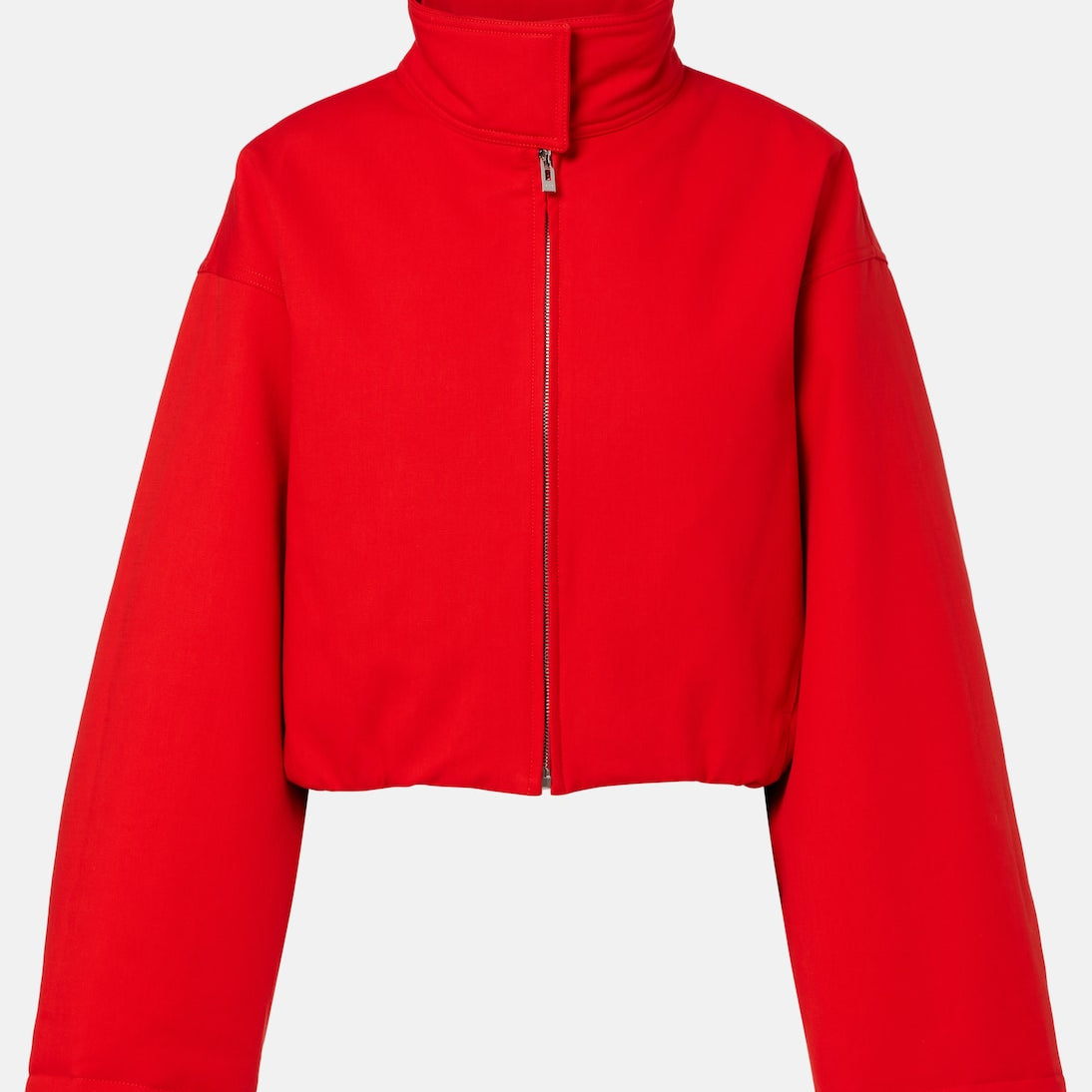 Alaïa - Layered cotton bomber jacket