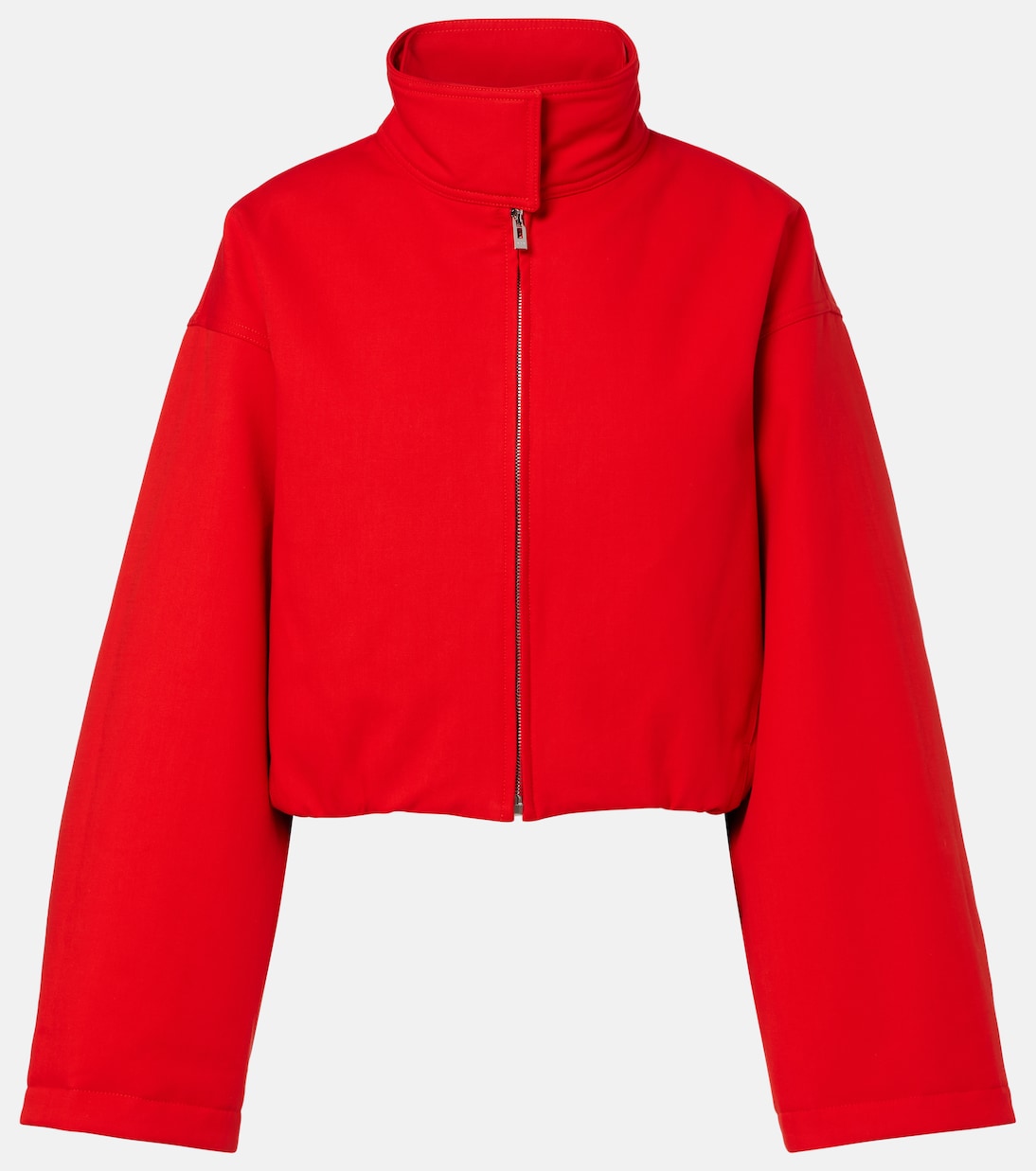 Alaïa - Layered cotton bomber jacket