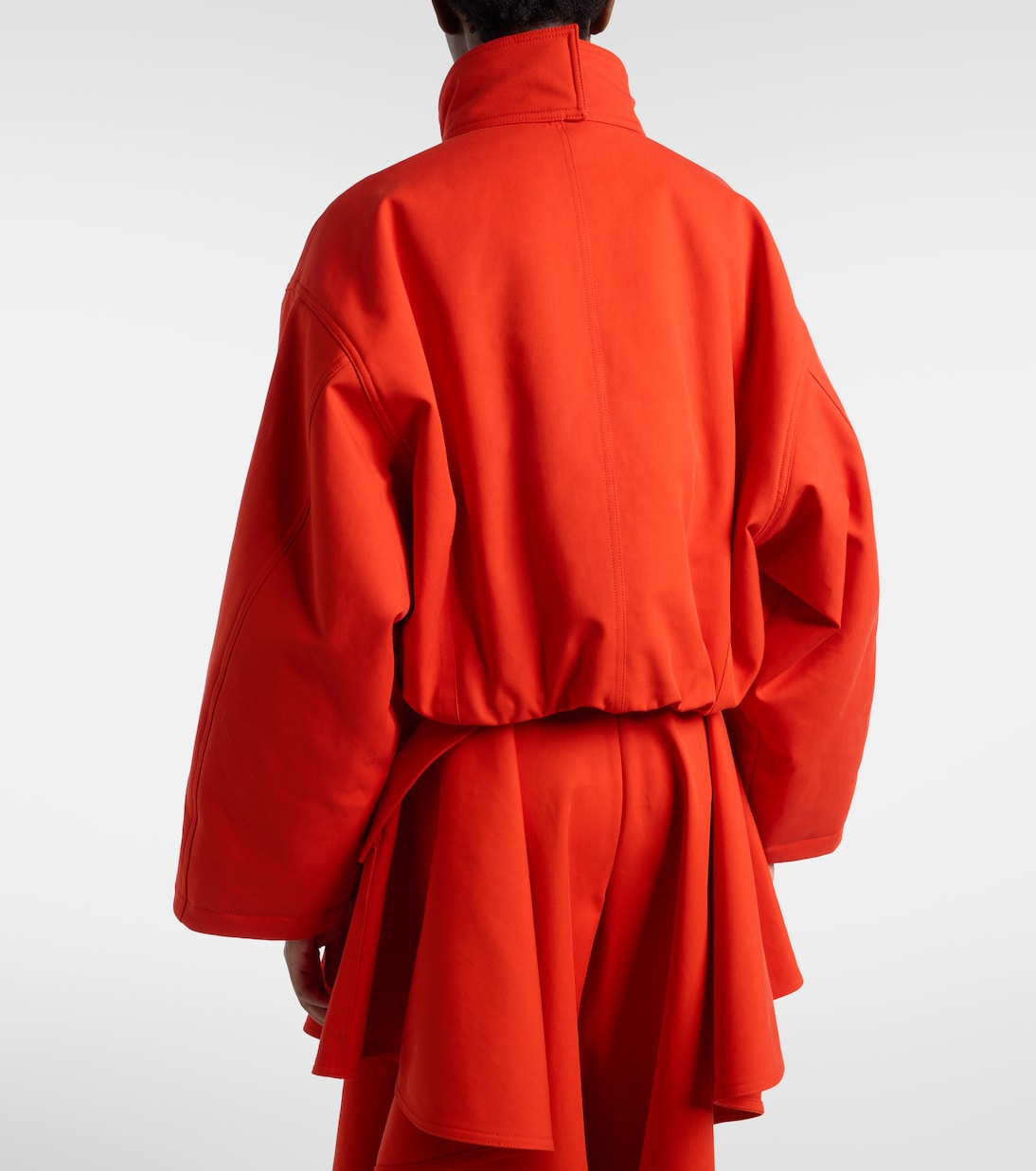 Alaïa - Layered cotton bomber jacket